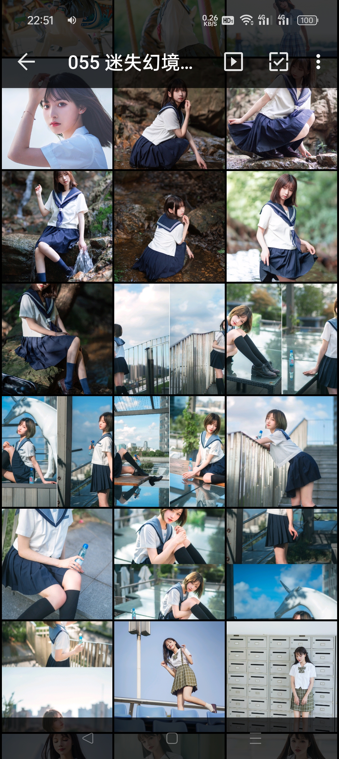 055 迷失幻境系列 - 第055期（JK制服） [81P-335.76 MB]