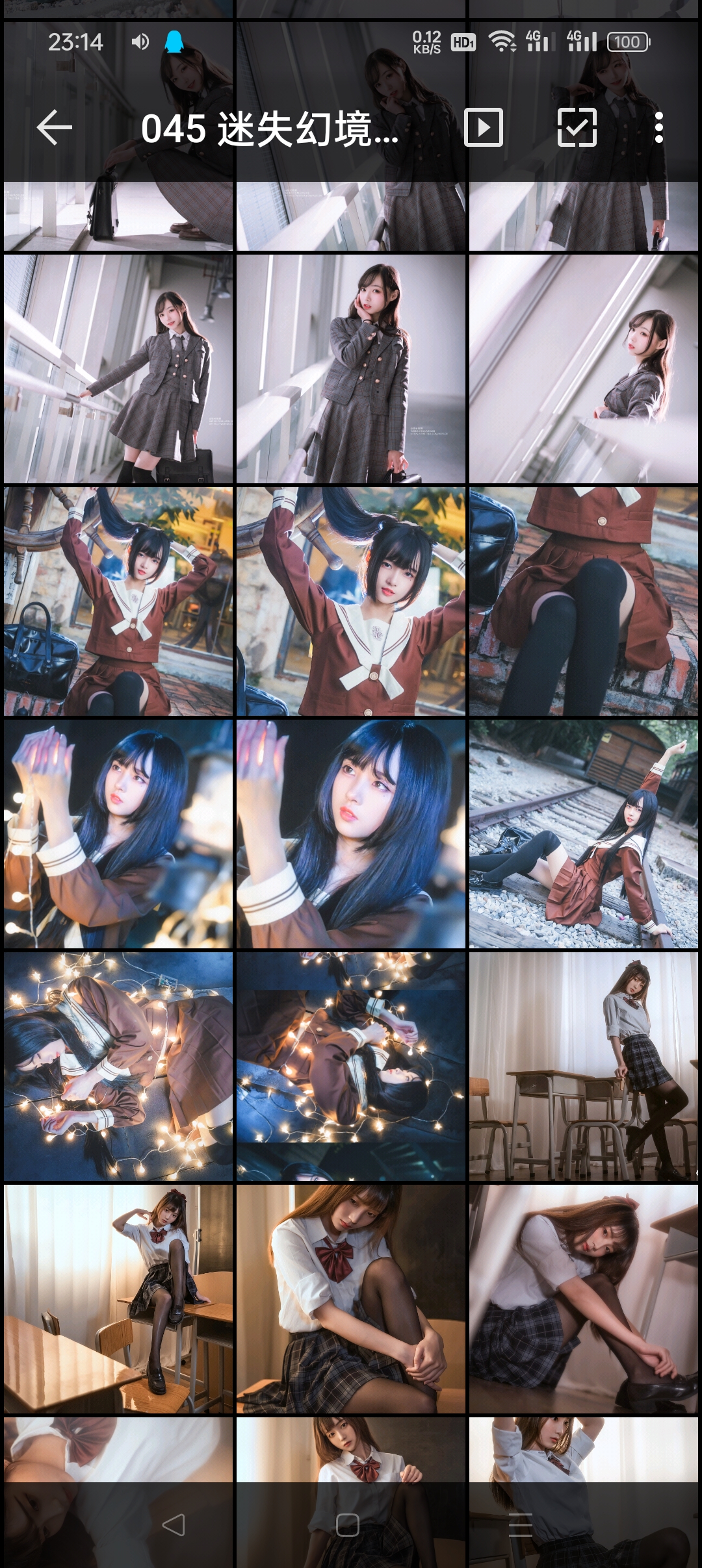 045 迷失幻境系列 - 第045期（JK制服） [77P-170.87 MB]